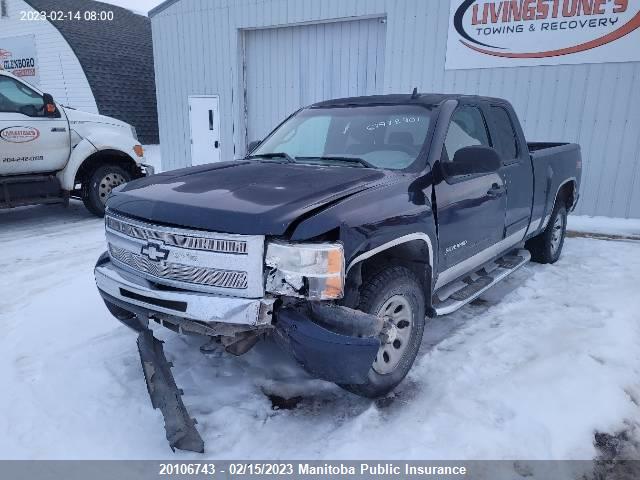 Chevrolet Silverado 1500 Ls Ext Cab 2011 1GCRKREAXBZ251498 Image 6