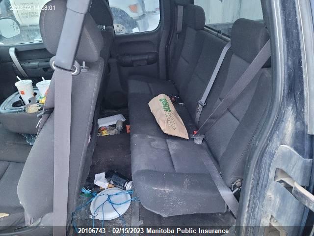 Chevrolet Silverado 1500 Ls Ext Cab 2011 1GCRKREAXBZ251498 Image 8