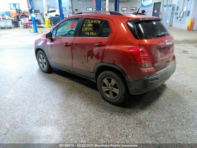 Chevrolet Trax Lt 2014 3GNCJPSB8EL181545 Image 4