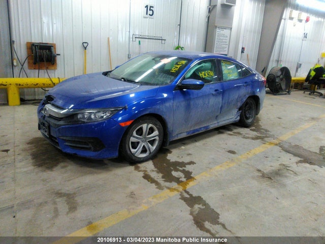 Honda Civic Lx 2018 2HGFC2F57JH023032 Image 2
