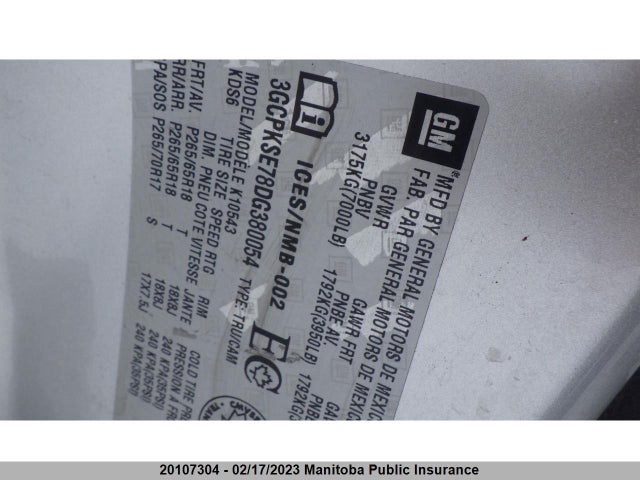 Chevrolet Silverado 1500 Lt Crew Cab 2013 3GCPKSE78DG380054 Image 9