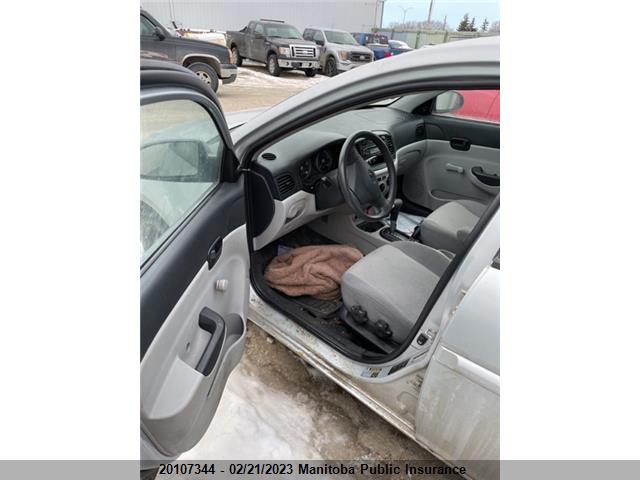Hyundai ACCENT GLS 2008 KMHCN45CX8U261225 Image 5