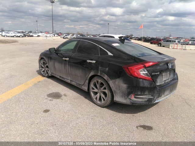 Honda Civic Touring 2019 2HGFC1F91KH101089 Image 4