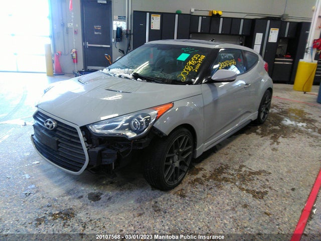 Hyundai Veloster Turbo 2013 KMHTC6AE0DU174503 Image 2