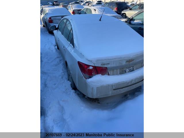 Chevrolet Cruze Lt Turbo  2014 1G1PC5SB7E7114604 Image 3