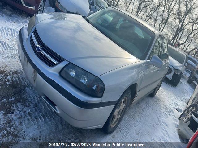 Chevrolet IMPALA 2004 2G1WF52E149380551 Image 2