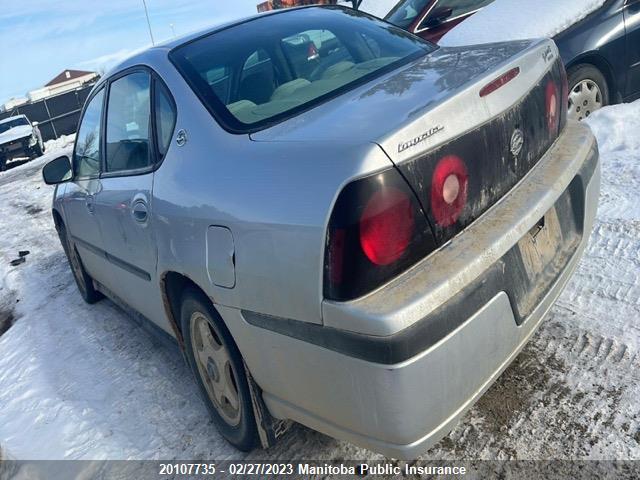 Chevrolet IMPALA 2004 2G1WF52E149380551 Image 3