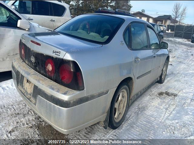 Chevrolet IMPALA 2004 2G1WF52E149380551 Image 4