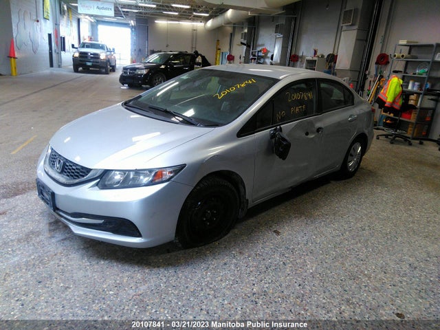 Honda Civic Lx 2014 2HGFB2F47EH039439 Image 2