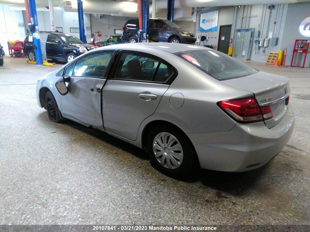 Honda Civic Lx 2014 2HGFB2F47EH039439 Image 3