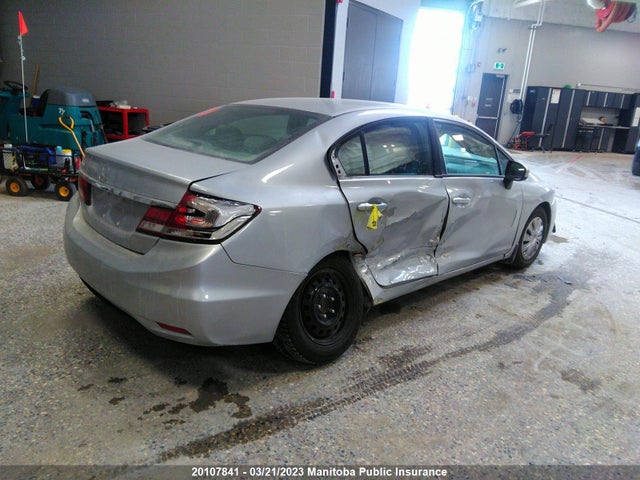 Honda Civic Lx 2014 2HGFB2F47EH039439 Image 4