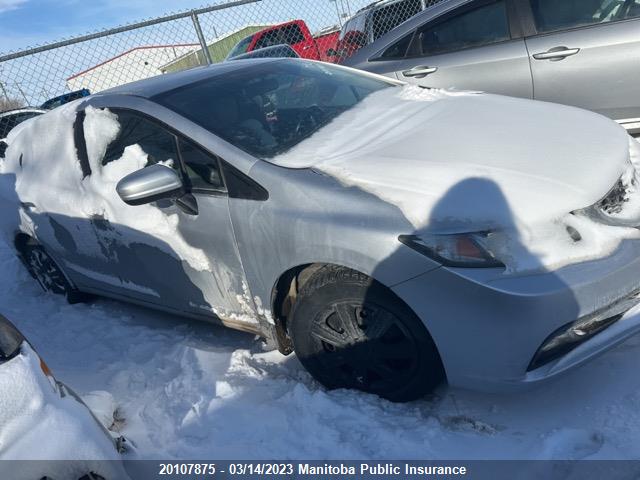 Honda Civic Lx 2015 2HGFB2F41FH011914 main image