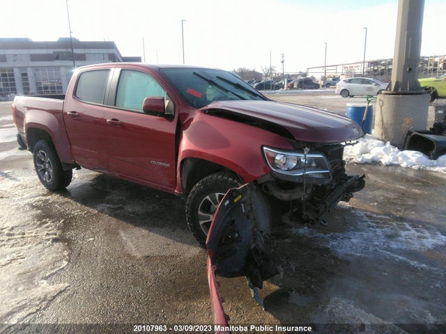 Chevrolet Colorado Z71 Crew Cab 2016 1GCGTDE31G1361404 zdjęcie główne