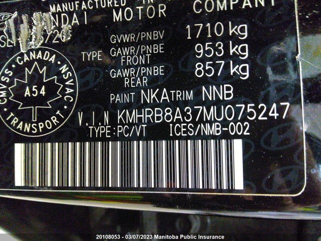 Hyundai Venue Essential 2021 KMHRB8A37MU075247 Image 10