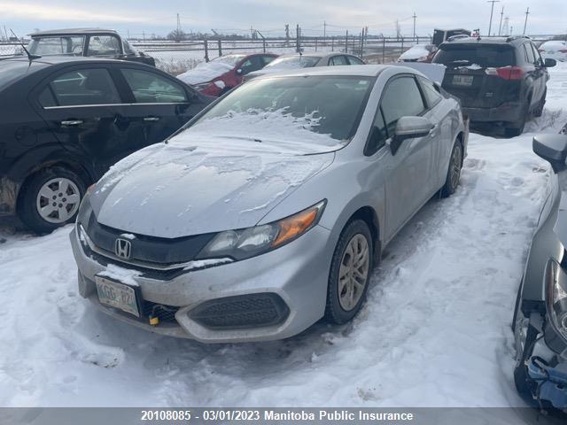 Honda Civic Lx 2014 2HGFG3B41EH002478 Image 2