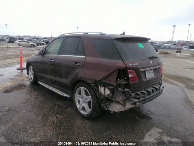 Mercedes Benz Ml350 Bluetec  2014 4JGDA2EB3EA435936 Image 4