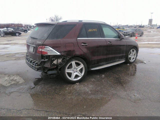 Mercedes Benz Ml350 Bluetec  2014 4JGDA2EB3EA435936 Image 5