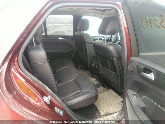 Mercedes Benz Ml350 Bluetec  2014 4JGDA2EB3EA435936 Image 9