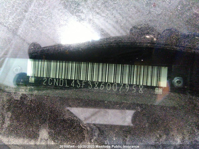 Chevrolet Equinox Lt V6  2008 2CNDL43F386007958 Image 10