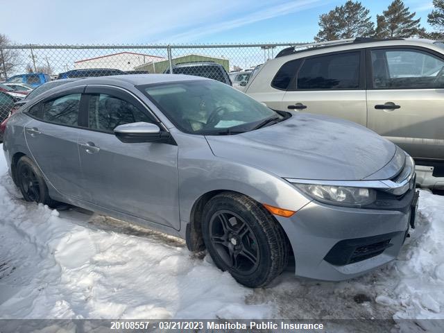 Honda Civic Lx 2017 2HGFC2F58HH004290 main image