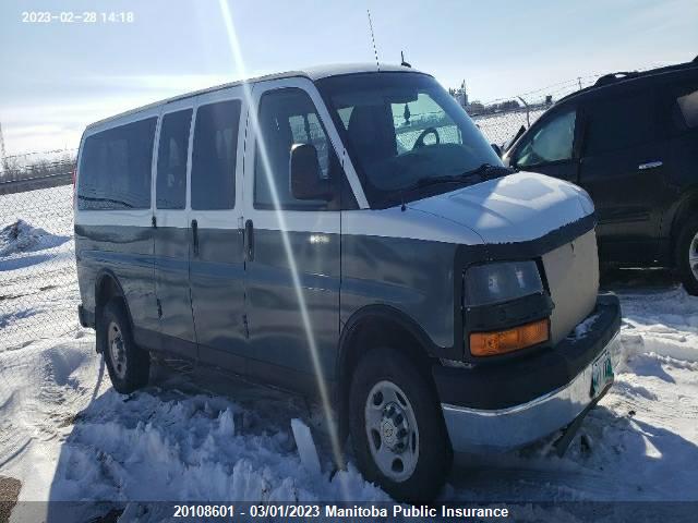 Chevrolet Express 3500 Ls Ext 2013 1GAZGZFG9D1129813 главное изображение