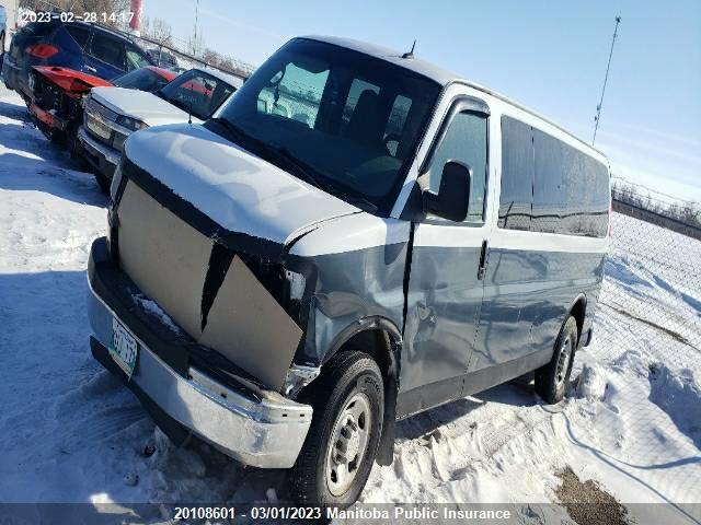 Chevrolet Express 3500 Ls Ext 2013 1GAZGZFG9D1129813 Image 2