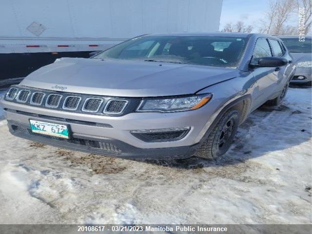 Jeep Compass Sport 2017 3C4NJDAB4HT650703 Image 2