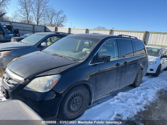 Honda Odyssey Ex-l  2007 5FNRL38747B506783 Image 2