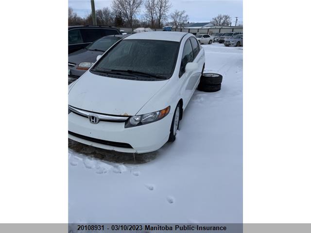 Honda Civic Lx 2008 2HGFA15548H123617 Image 2