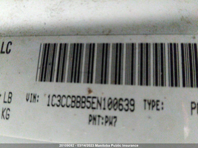 1C3CCBBB5EN100639 Chrysler 200 Touring