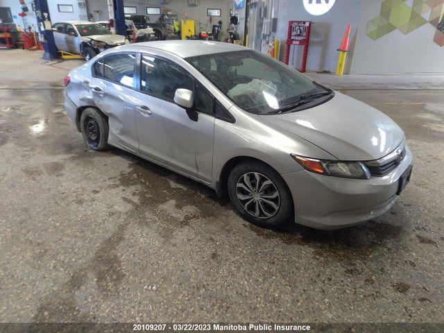 Honda Civic Lx 2012 2HGFB2F41CH048585 zdjęcie główne