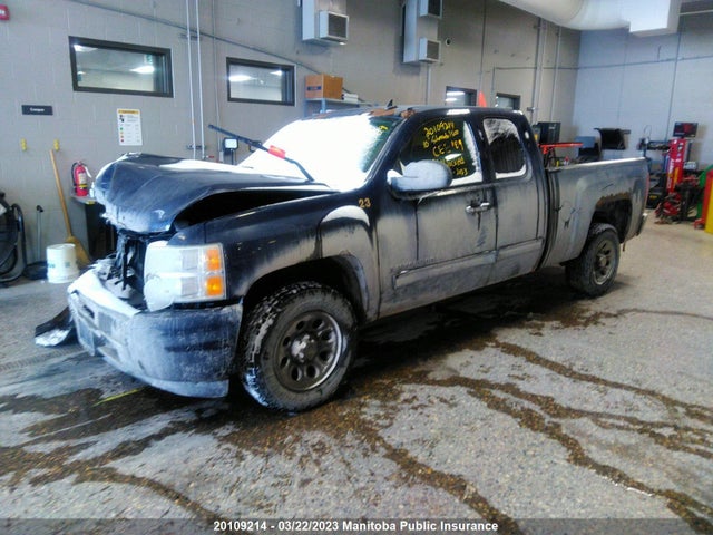 Chevrolet Silverado 1500 Wt Ext Cab  2010 1GCSCREA5AZ123201 Image 2