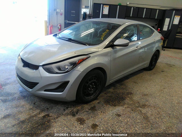 Hyundai ELANTRA GL 2014 5NPDH4AE7EH494606 Image 2