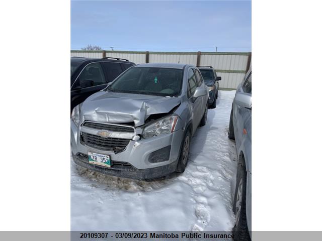 Chevrolet TRAX LS 2014 3GNCJKEB2EL184634 Image 2