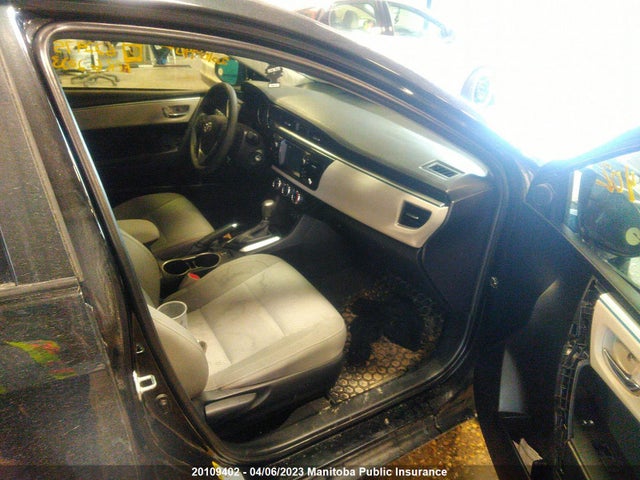 2016 Toyota Corolla Le მანქანა იყიდება აუქციონზე, vin: 2T1BURHE6GC622975, აუქციონის ნომერი: 20109402