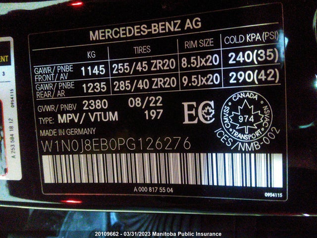 Mercedes Benz Glc300 Coupe 2023 W1N0J8EB0PG126276 Image 10
