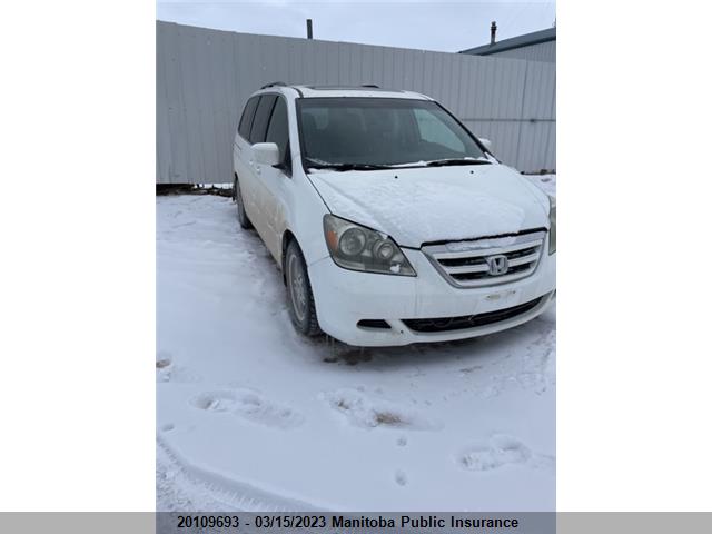 Honda Odyssey Ex-l  2008 5FNRL386X8B509826 главное изображение