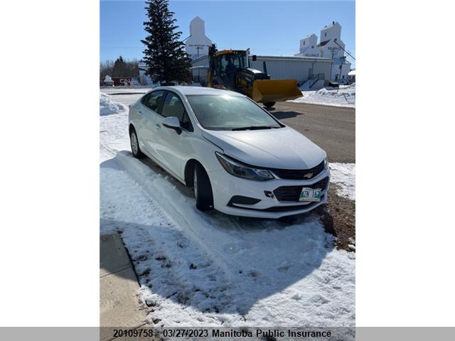 Chevrolet CRUZE LT 2017 3G1BE5SM4HS575481 Image 1