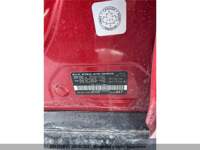 JA4AJ4AW7JZ609444 Mitsubishi Rvr Gt