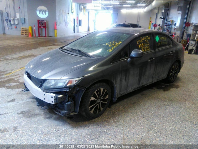 Honda CIVIC EX 2013 2HGFB2F52DH020367 Image 2