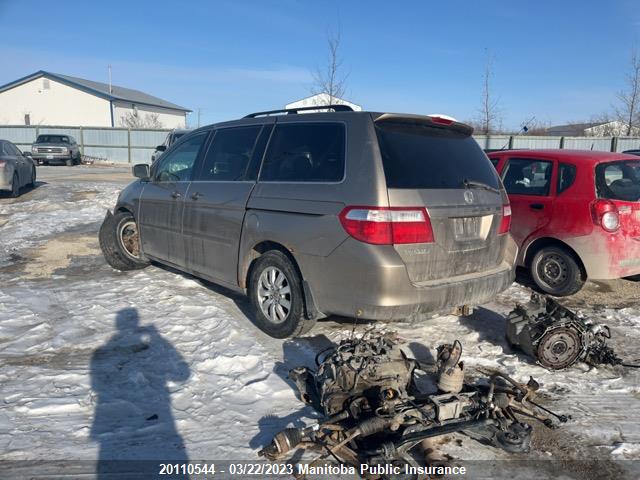 Honda Odyssey Ex-l  2006 5FNRL38626B502284 Image 3