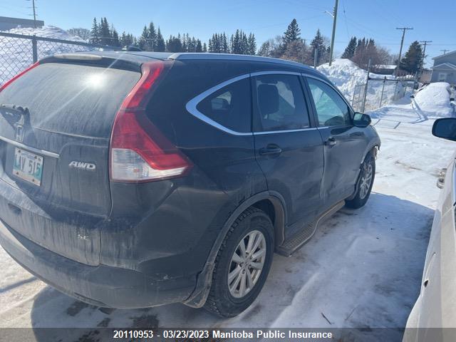 Honda Cr-v Ex-l 2014 2HKRM4H74EH111312 Image 4