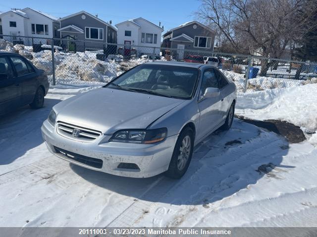 Honda ACCORD EX 2002 1HGCG31542A801243 Image 2