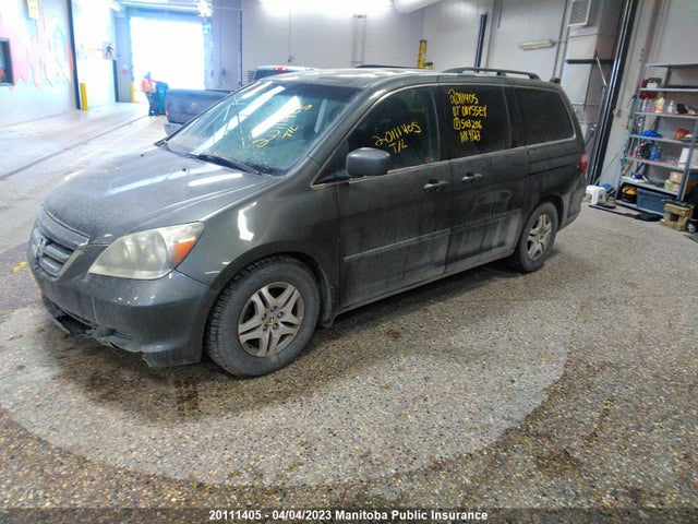 2007 Honda Odyssey Ex-l  მანქანა იყიდება აუქციონზე, vin: 5FNRL38677B503206, აუქციონის ნომერი: 20111405