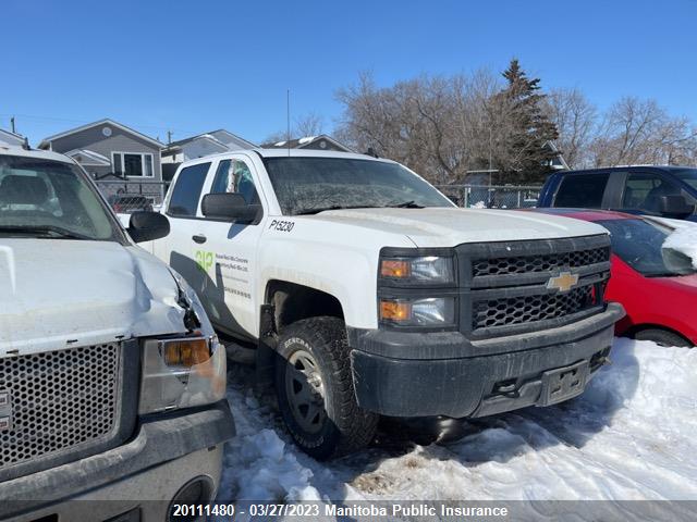 Chevrolet Silverado 1500 Wt Crew Cab  2015 3GCUKPEC4FG270201 Image 1