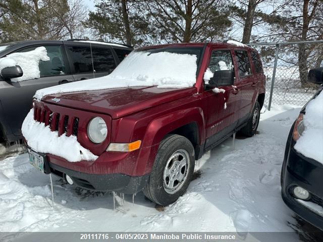 1C4NJRAB7ED564526 Jeep Patriot Sport