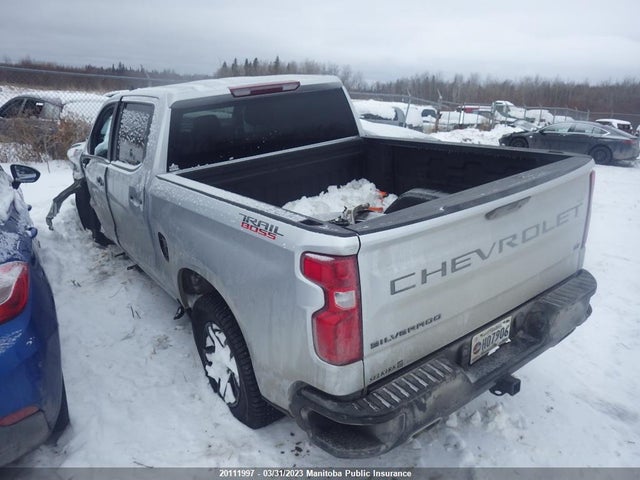 Chevrolet Silverado 1500 Lt Crew Cab 2022 3GCPYFEL3NG213413 Image 3