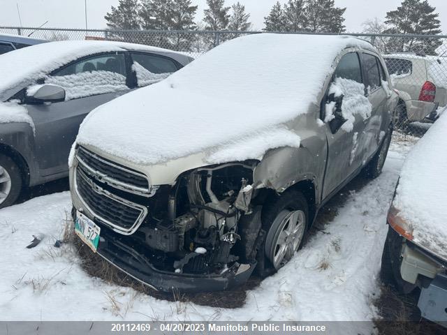 Chevrolet Trax Lt 2014 3GNCJRSB4EL170490 Image 2