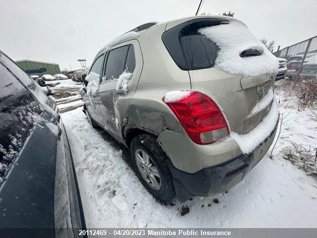 Chevrolet Trax Lt 2014 3GNCJRSB4EL170490 Image 3