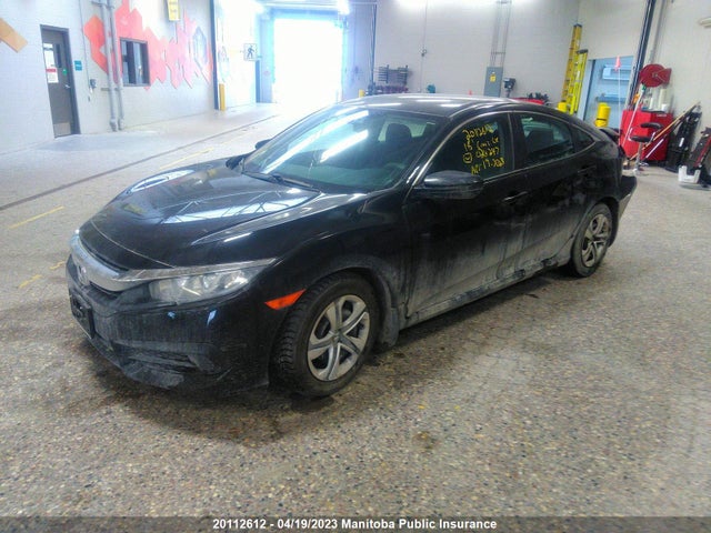 Honda Civic Lx 2018 2HGFC2F50JH024247 Image 2